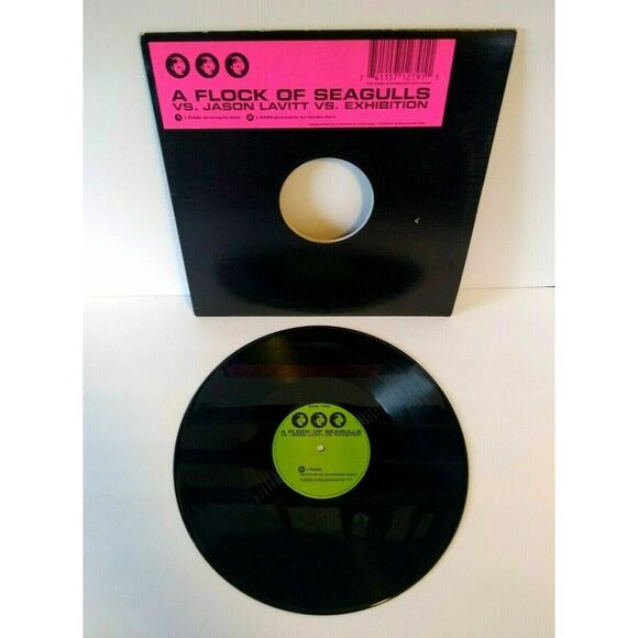 A Flock Of Seagulls I Ran vs Jason Lavitt VS Exhibition Vinyl 12" Record Scarce - Picture 1 of 4
